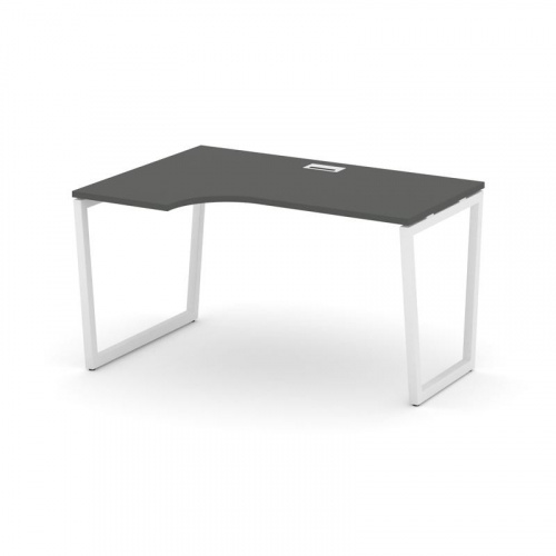 Style Project Стол рабочий эргоном. SN-4T2.SPA-022(L) Акация Лорка/Металл Антрацит/Заглушка Пластик фото 18