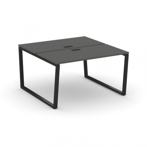 Style Project Рабочая станция 2-х сторон. SN-6T2.DRS-002 Акация Лорка/Металл Антрацит/Заглушка Пласт фото 8