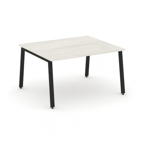 Style Project Стол переговорный SN-6A.SPRG-032.3 Тиквуд Светлый/Металл Белый 1180*1180*750 фото 4