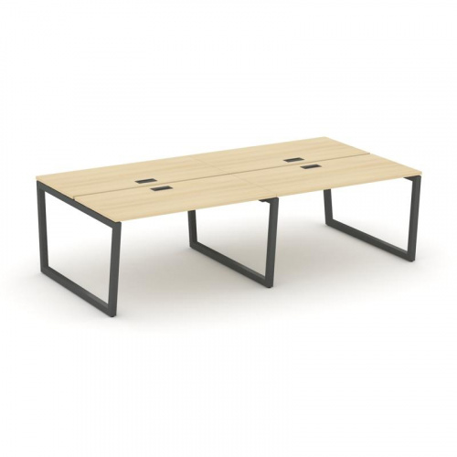 Style Project Рабочая станция 2-х сторон. SN-5T2.DRS-042 Акация Лорка/Металл Антрацит/Заглушка Пласт фото 28