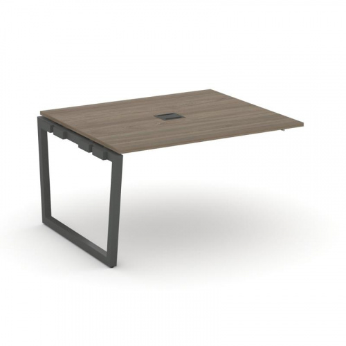 Style Project Проходной наб. элем. перег. стола SN-5T2.NSPRG-034 Акация Лорка/Металл Антрацит/Заглуш фото 25