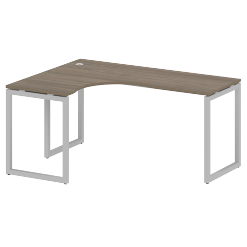 Стол криволинейный левый на О-обр. м/к Metal System Quattro 40БО.СА-4 (L) Стол криволинейный левый на О-обр. м/к Metal System Quattro 40БО.СА-4 (L)