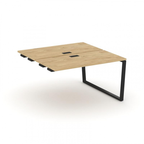 Style Project Стол-приставка к опор. элем. SN-6T2.DPRS-013 Акация Лорка/Металл Антрацит/Заглушка Пла