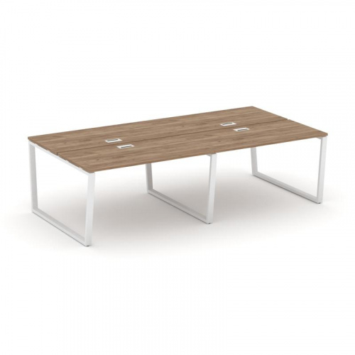 Style Project Рабочая станция 2-х сторон. SN-6T2.DRS-032 Акация Лорка/Металл Антрацит/Заглушка Пласт фото 11