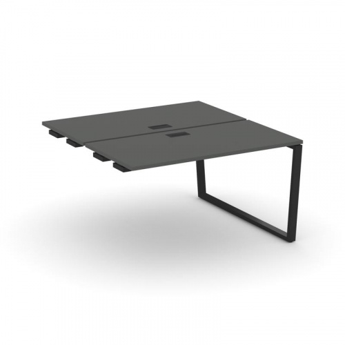 Style Project Стол-приставка к опор. элем. SN-6T2.DPRS-013 Акация Лорка/Металл Антрацит/Заглушка Пла фото 8