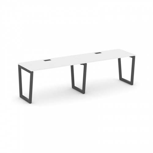 Style Project Рабочая станция 1 сторон. SN-5T2.ORS-023 Акация Лорка/Металл Антрацит/Заглушка Пластик фото 26