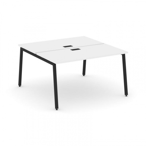 Style Project Рабочая станция 2-х сторон. SN-4A.DRS-021 Дуб Наварра/Металл Белый 980*1632*750