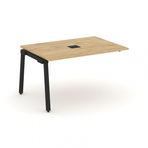 Style Project Проходной наб. элем. перег. стола SN-5A.NSPRG-001 Акация Лорка/Металл Белый 980*980*75 фото 15