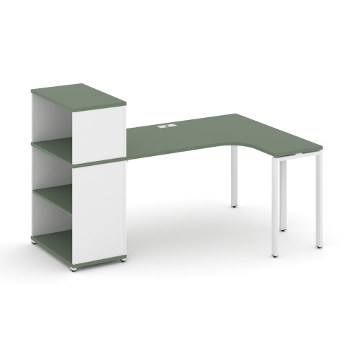Стол эргономичный с опорным стеллажом Concept CN.SA-206(R) Стол эргономичный с опорным стеллажом Concept CN.SA-206(R)