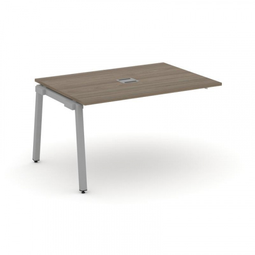 Style Project Проходной наб. элем. перег. стола SN-5A.NSPRG-001 Акация Лорка/Металл Белый 980*980*75 фото 5