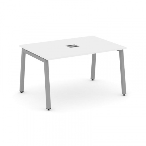 Style Project Стол переговорный SN-5A.SPRG-001 Акация Лорка/Металл Белый 980*980*750 фото 3