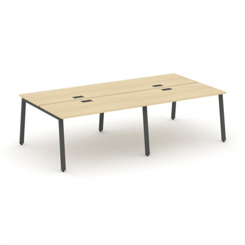 Style Project Рабочая станция 2-х сторон. SN-6A.DRS-051 Антрацит/Металл Антрацит 1960*1632*750 фото 15