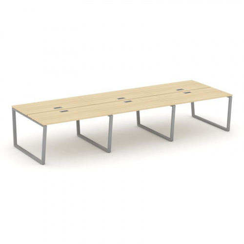 Style Project Рабочая станция 2-х сторон. SN-6T2.DRS-082 Акация Лорка/Металл Антрацит/Заглушка Пласт фото 20