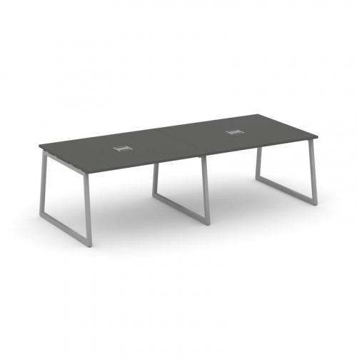 Style Project Стол переговорный SN-4T1.SPRG-044 Акация Лорка/Металл Антрацит/Заглушка Металл Антраци фото 18