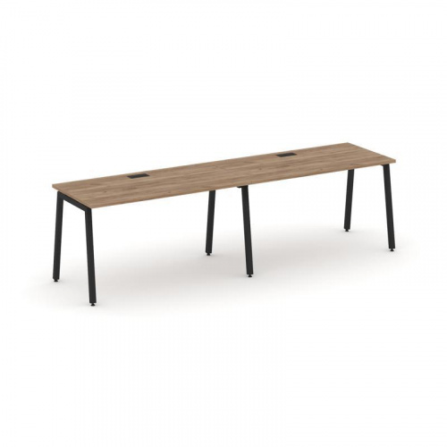 Style Project Рабочая станция 1 сторон. SN-4A.ORS-012 Белый/Металл Антрацит 2360*700*750 фото 7