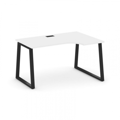 Style Project Стол рабочий эргоном. SN-6T1.SPA-002(R) Акация Лорка/Металл Антрацит/Заглушка Пластик фото 6 Style Project Стол рабочий эргоном. SN-6T1.SPA-002(R) Акация Лорка/Металл Антрацит/Заглушка Пластик фото 6