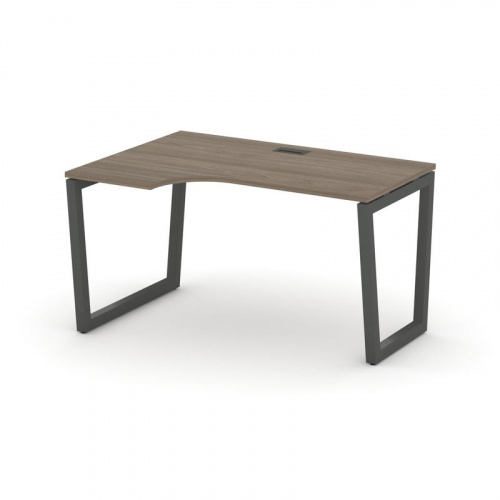 Style Project Стол рабочий эргоном. SN-5T2.SPA-022(L) Акация Лорка/Металл Антрацит/Заглушка Пластик фото 25