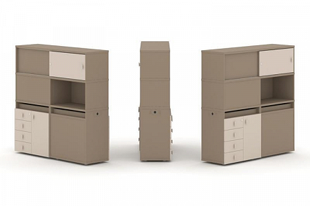 Тумба офисная (Набор №30.) Estetica ES.NB.2V-30