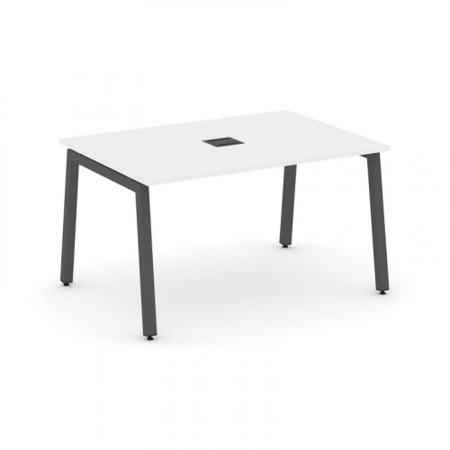 Style Project Стол переговорный SN-5A.SPRG-001 Акация Лорка/Металл Белый 980*980*750 фото 26