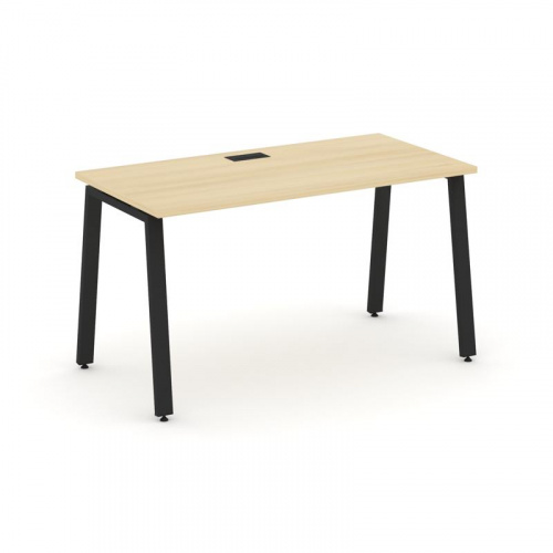 Style Project Стол письменный SN-6A.SP-025 Антрацит/Металл Белый 1780*800*750