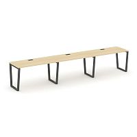 Style Project Рабочая станция 1 сторон. SN-6T2.ORS-034 Акация Лорка/Металл Антрацит/Заглушка Пластик