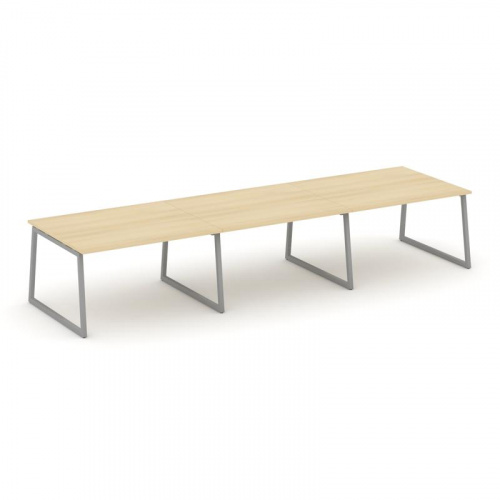 Style Project Стол переговорный SN-4T1.SPRG-054.3 Акация Лорка/Металл Антрацит 4740*1180*750 фото 21