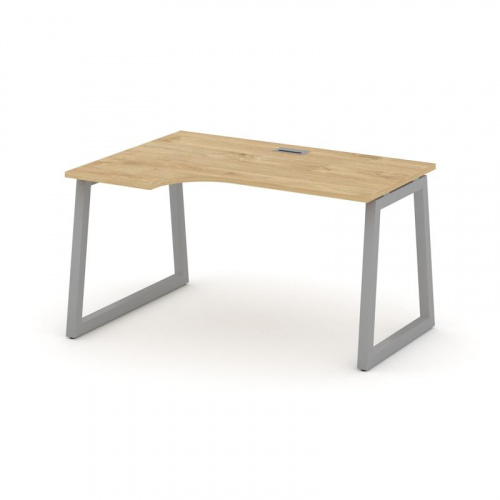 Style Project Стол рабочий эргоном. SN-5T1.SPA-021(L) Акация Лорка/Металл Антрацит/Заглушка Пластик фото 2 Style Project Стол рабочий эргоном. SN-5T1.SPA-021(L) Акация Лорка/Металл Антрацит/Заглушка Пластик фото 2