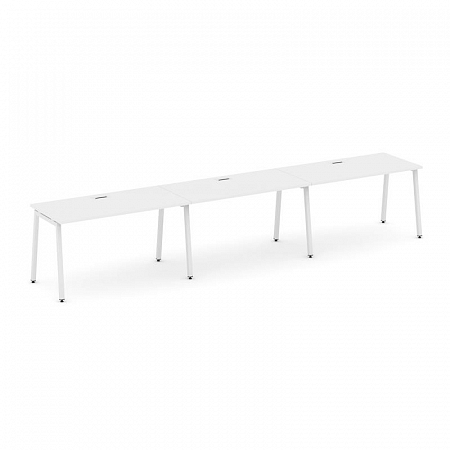 Style Project Рабочая станция 1 сторон. SN-4A.ORS-032 Белый/Металл Белый 3540*600*750