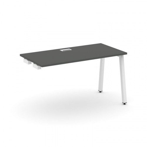 Style Project Стол-приставка к опор. элем. SN-5A.OPRS-013 Дуб Табак/Металл Белый 1380*700*750 фото 15