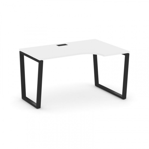 Style Project Стол рабочий эргоном. SN-6T2.SPA-002(R) Акация Лорка/Металл Антрацит/Заглушка Пластик фото 5 Style Project Стол рабочий эргоном. SN-6T2.SPA-002(R) Акация Лорка/Металл Антрацит/Заглушка Пластик фото 5