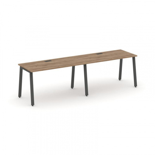 Style Project Рабочая станция 1 сторон. SN-6A.ORS-013 Акация Лорка/Металл Антрацит 2760*700*750 фото 26