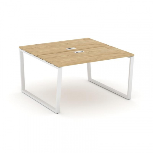 Style Project Рабочая станция 2-х сторон. SN-6T2.DRS-002 Акация Лорка/Металл Антрацит/Заглушка Пласт фото 3