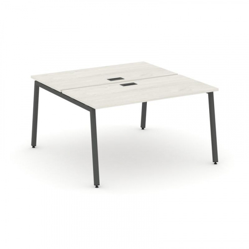 Style Project Рабочая станция 2-х сторон. SN-4A.DRS-021 Дуб Наварра/Металл Белый 980*1632*750 фото 23