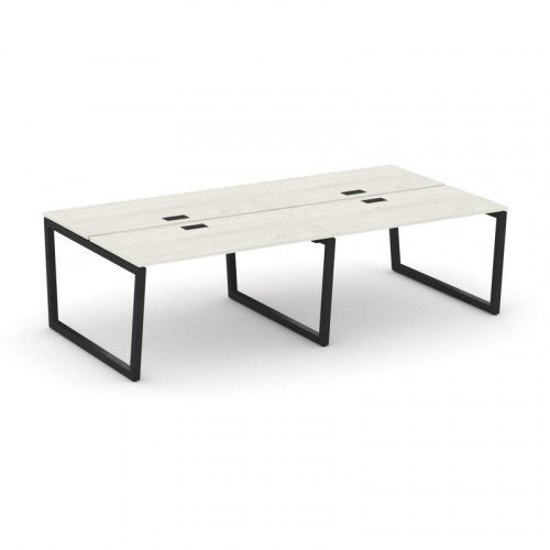 Style Project Рабочая станция 2-х сторон. SN-5T2.DRS-042 Акация Лорка/Металл Антрацит/Заглушка Пласт фото 6