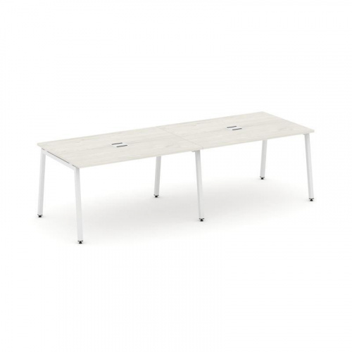 Style Project Стол переговорный SN-4A.SPRG-013 Белый/Металл Белый 2760*980*750 фото 15