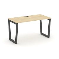 Style Project Стол письменный SN-5T2.SP-025 Акация Лорка/Металл Антрацит/Заглушка Пластик Черный 178