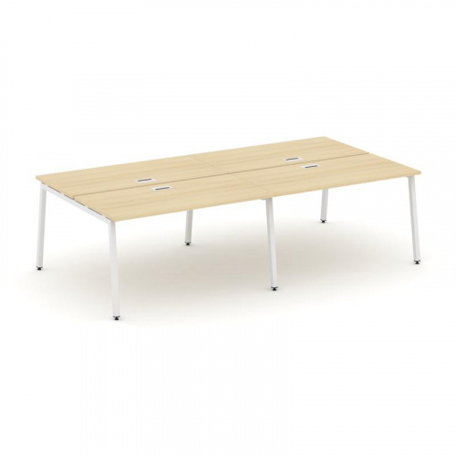 Style Project Рабочая станция 2-х сторон. SN-4A.DRS-042 Антрацит/Металл Белый 2360*1432*750 фото 22