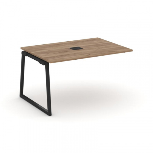 Style Project Проходной наб. элем. перег. стола SN-4T1.NSPRG-002 Акация Лорка/Металл Антрацит/Заглуш фото 6