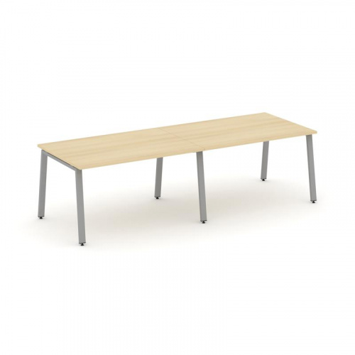 Style Project Стол переговорный SN-6A.SPRG-014.3 Дуб Наварра/Металл Белый 3160*980*750 фото 10