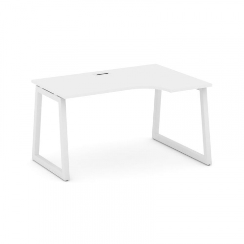 Style Project Стол рабочий эргоном. SN-5T1.SPA-001(R) Акация Лорка/Металл Антрацит/Заглушка Пластик фото 17