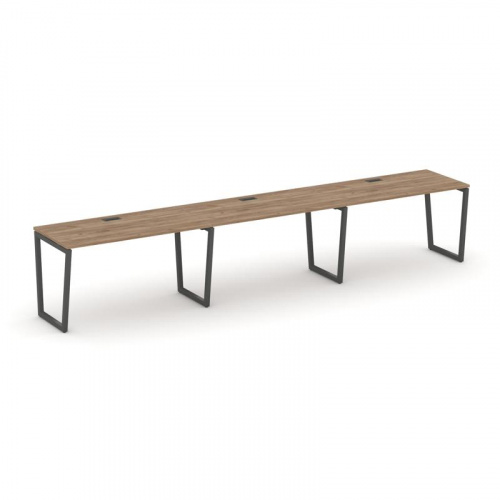 Style Project Рабочая станция 1 сторон. SN-4T2.ORS-032 Акация Лорка/Металл Антрацит/Заглушка Пластик фото 23