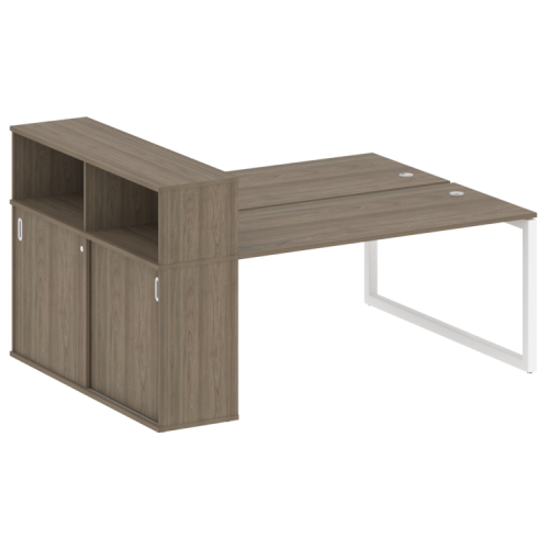 Бенч-система с шкафом-купе на О-обр. м/к Metal System Quattro 50БО.РС-СШК-2.4 фото 3 Бенч-система с шкафом-купе на О-обр. м/к Metal System Quattro 50БО.РС-СШК-2.4 фото 3