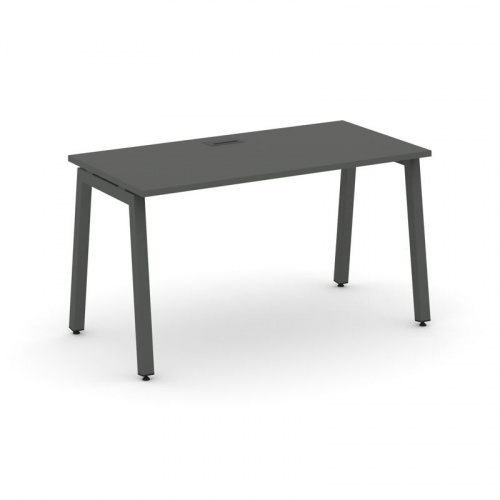 Style Project Стол письменный SN-5A.SP-005 Антрацит/Металл Белый 1780*600*750 фото 22