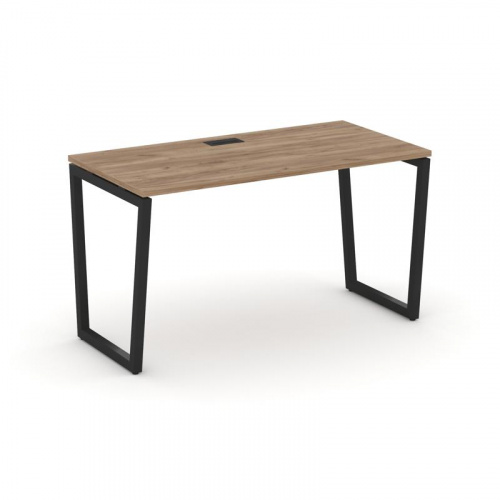 Style Project Стол письменный SN-4T2.SP-023 Акация Лорка/Металл Антрацит/Заглушка Пластик Черный 138 фото 7