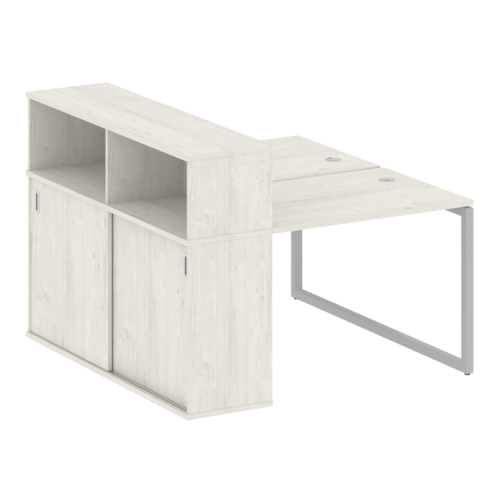 Бенч-система с шкафом-купе на О-обр. м/к Metal System Quattro 40БО.РС-СШК-2.1 фото 12