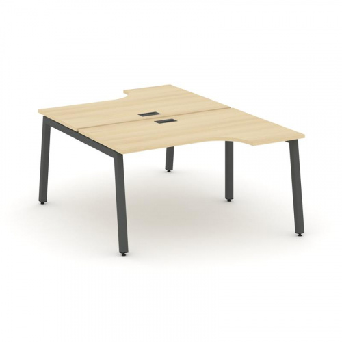 Style Project Рабочая станция эргоном. SN-5A.DRPA-002 Дуб Наварра/Металл Антрацит 1580*1232/1992*750 фото 26