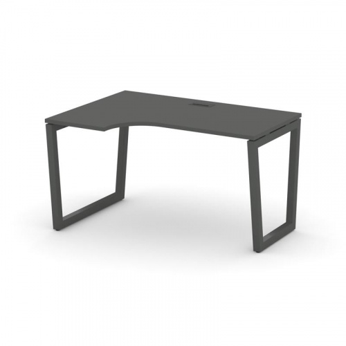 Style Project Стол рабочий эргоном. SN-5T2.SPA-022(L) Акация Лорка/Металл Антрацит/Заглушка Пластик фото 27