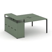 Бенч-система с опорным распашным шкафом Concept CN.DRS-221