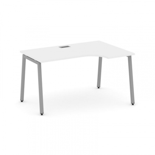 Style Project Стол рабочий эргоном. SN-4A.SPA-011(R) Антрацит/Металл Антрацит 1380*700/980*750 фото 9