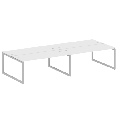 Бенч-система на 4 места на О-обр. м/к Metal System Quattro 50БО.СМ-4.5  фото 4